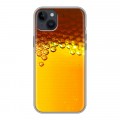 Дизайнерский пластиковый чехол для Iphone 14 Plus Пузырьки пива