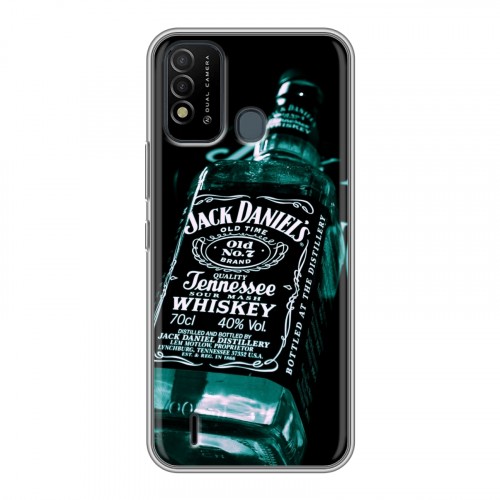 Дизайнерский пластиковый чехол для Itel Vision 2s Jack Daniels