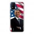 Дизайнерский пластиковый чехол для Itel Vision 2s Барак Обама