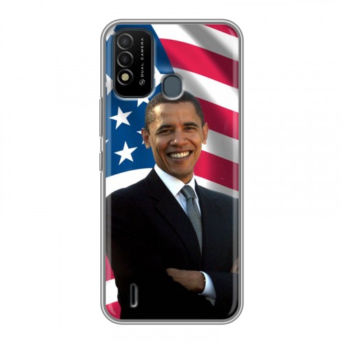 Дизайнерский пластиковый чехол для Itel Vision 2s Барак Обама