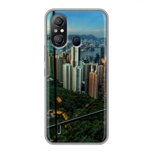 Дизайнерский силиконовый чехол для Itel A49 Гонконг
