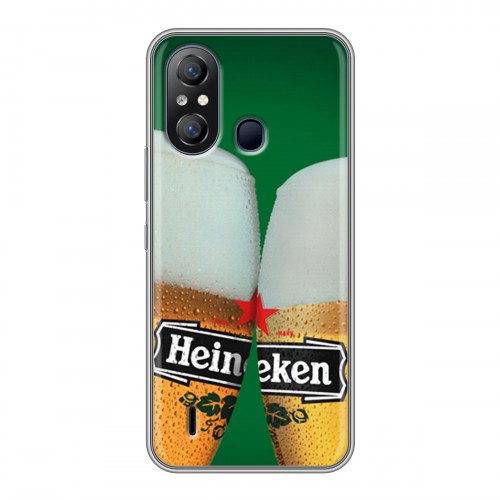 Дизайнерский пластиковый чехол для Itel A49 Heineken