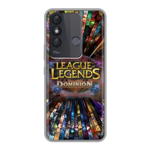 Дизайнерский силиконовый чехол для Itel Vision 3 Plus League of Legends
