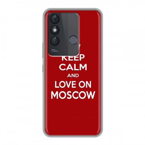 Дизайнерский силиконовый чехол для Itel Vision 3 Plus Москва