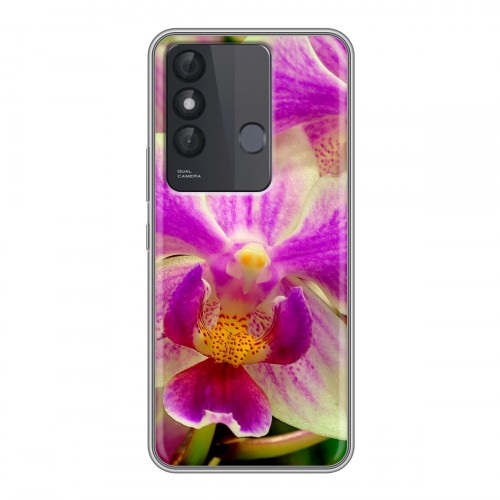 Дизайнерский силиконовый чехол для Itel Vision 3 Plus Орхидеи