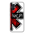 Дизайнерский силиконовый чехол для Xiaomi Poco M5 Red Hot Chili Peppers