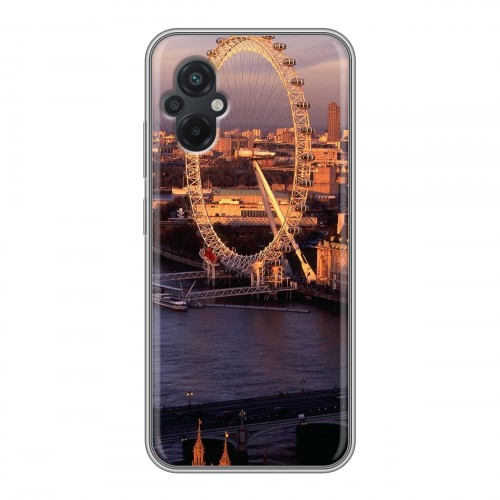 Дизайнерский силиконовый чехол для Xiaomi Poco M5 Лондон