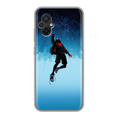 Дизайнерский пластиковый чехол для Xiaomi Poco M5 Человек-паук : Через вселенные