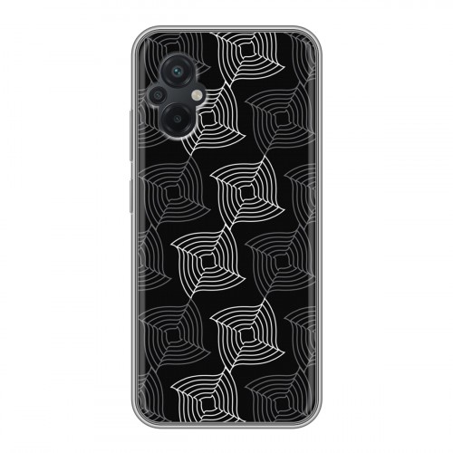 Дизайнерский силиконовый чехол для Xiaomi Poco M5 Геометрические вихри