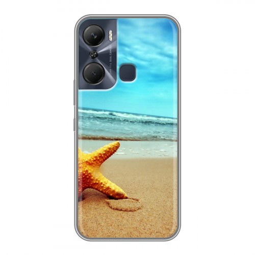 Дизайнерский силиконовый чехол для Infinix Hot 12 Pro пляж