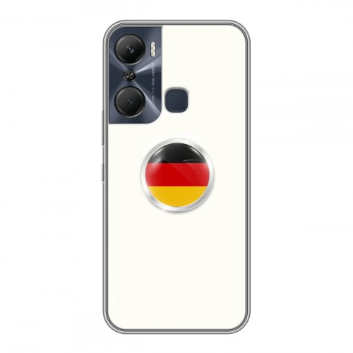 Дизайнерский силиконовый чехол для Infinix Hot 12 Pro Флаг Германии