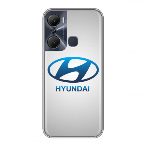 Дизайнерский силиконовый чехол для Infinix Hot 12 Pro Hyundai