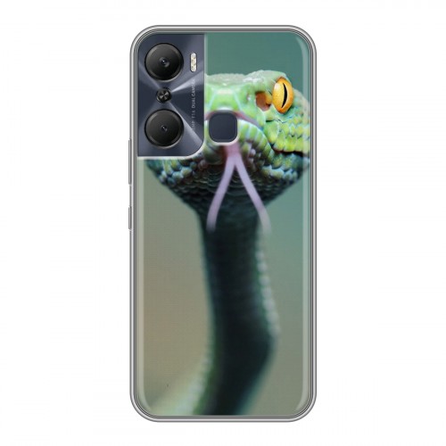 Дизайнерский силиконовый чехол для Infinix Hot 12 Pro Змеи