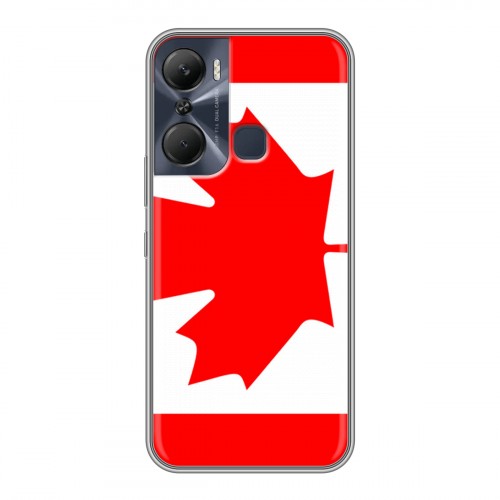 Дизайнерский пластиковый чехол для Infinix Hot 12 Pro Флаг Канады