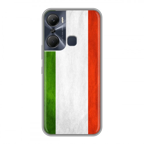 Дизайнерский силиконовый чехол для Infinix Hot 12 Pro Флаг Италии