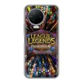 Дизайнерский пластиковый чехол для Infinix Note 12 Pro League of Legends