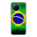 Дизайнерский пластиковый чехол для Infinix Note 12 Pro Флаг Бразилии