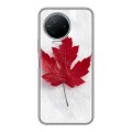 Дизайнерский пластиковый чехол для Infinix Note 12 Pro Флаг Канады