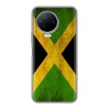 Дизайнерский пластиковый чехол для Infinix Note 12 Pro Флаг Ямайки