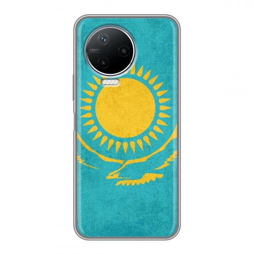Дизайнерский пластиковый чехол для Infinix Note 12 Pro Флаг Казахстана