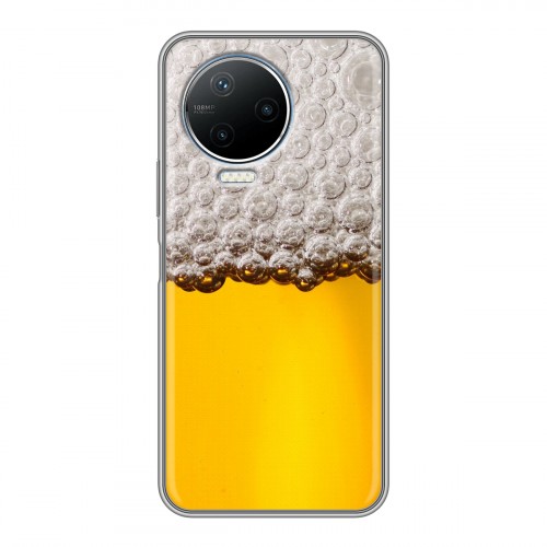 Дизайнерский пластиковый чехол для Infinix Note 12 Pro Пузырьки пива
