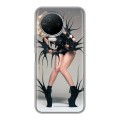 Дизайнерский пластиковый чехол для Infinix Note 12 Pro Леди Гага