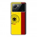Дизайнерский силиконовый с усиленными углами чехол для Infinix Note 12 VIP Флаг Германии