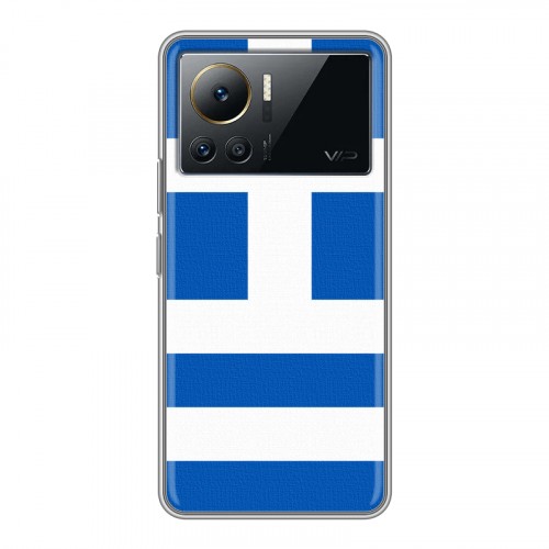 Дизайнерский силиконовый чехол для Infinix Note 12 VIP Флаг Греции