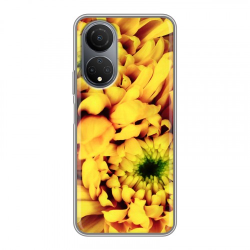 Дизайнерский силиконовый чехол для Huawei Honor X7 Монохромные цветы
