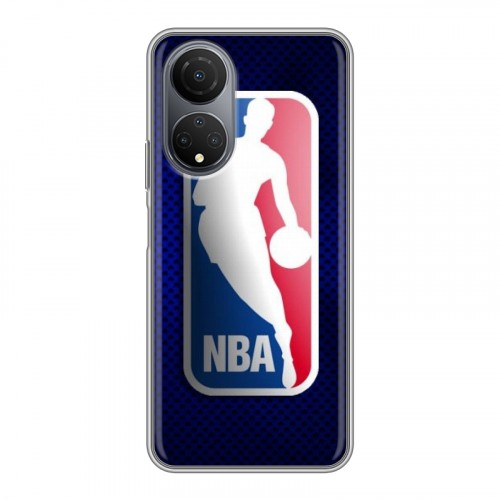 Дизайнерский силиконовый с усиленными углами чехол для Huawei Honor X7 НБА