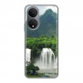 Дизайнерский пластиковый чехол для Huawei Honor X7 водопады