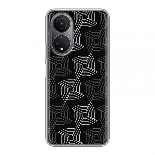 Дизайнерский силиконовый чехол для Huawei Honor X7 Геометрические вихри