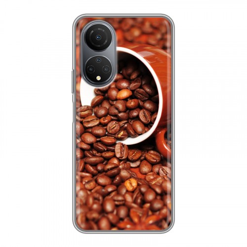 Дизайнерский пластиковый чехол для Huawei Honor X7 Кофе напиток