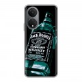 Дизайнерский силиконовый чехол для Huawei Honor X7 Jack Daniels