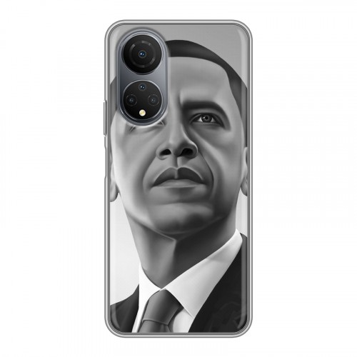 Дизайнерский пластиковый чехол для Huawei Honor X7 Барак Обама