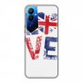 Дизайнерский силиконовый чехол для Tecno Pova 4 British love