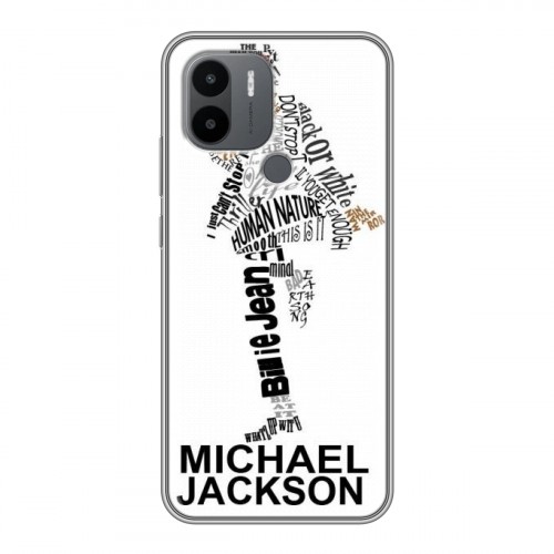 Дизайнерский силиконовый чехол для Xiaomi Redmi A1 Plus Майкл Джексон