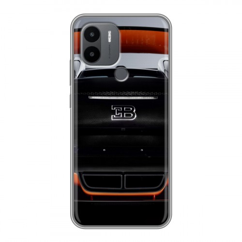 Дизайнерский силиконовый чехол для Xiaomi Redmi A1 Plus Bugatti