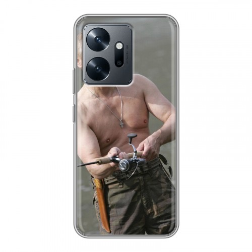 Дизайнерский силиконовый чехол для Infinix Zero 20 В.В.Путин