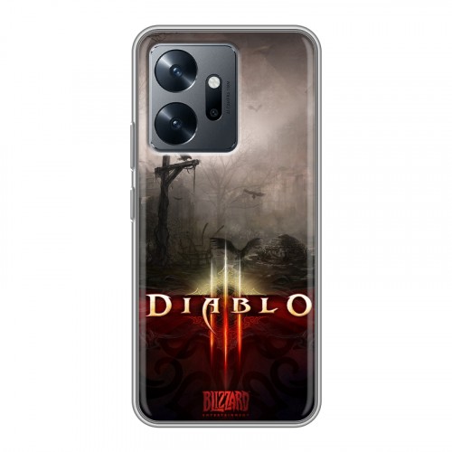 Дизайнерский силиконовый чехол для Infinix Zero 20 Diablo