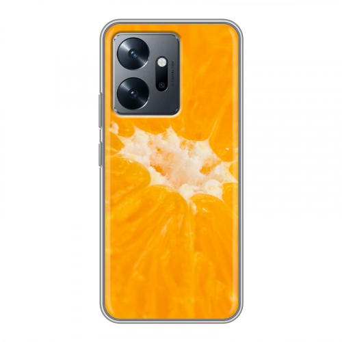 Дизайнерский силиконовый чехол для Infinix Zero 20 Апельсины