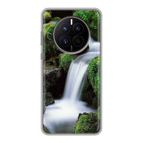 Дизайнерский силиконовый чехол для Huawei Mate 50 Водопады