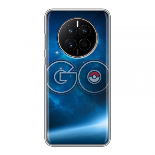 Дизайнерский силиконовый чехол для Huawei Mate 50 Pokemon Go