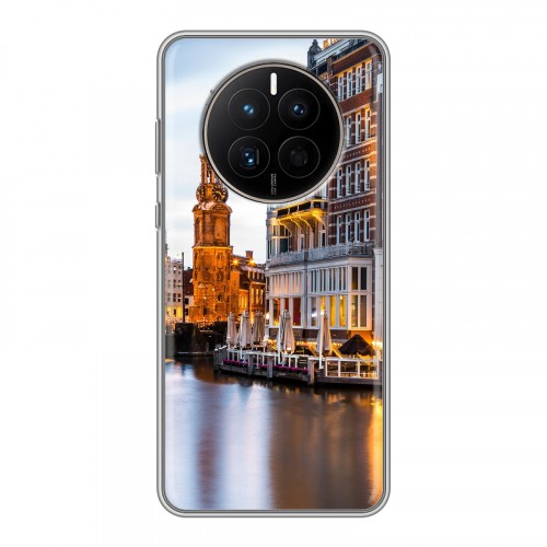 Дизайнерский силиконовый чехол для Huawei Mate 50 амстердам