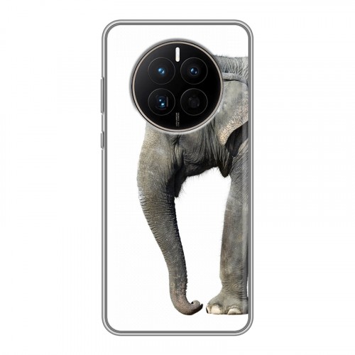 Дизайнерский силиконовый чехол для Huawei Mate 50 Слоны