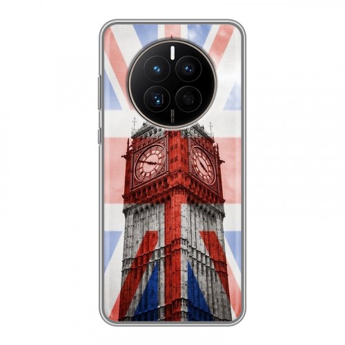 Дизайнерский силиконовый чехол для Huawei Mate 50 Флаг Британии