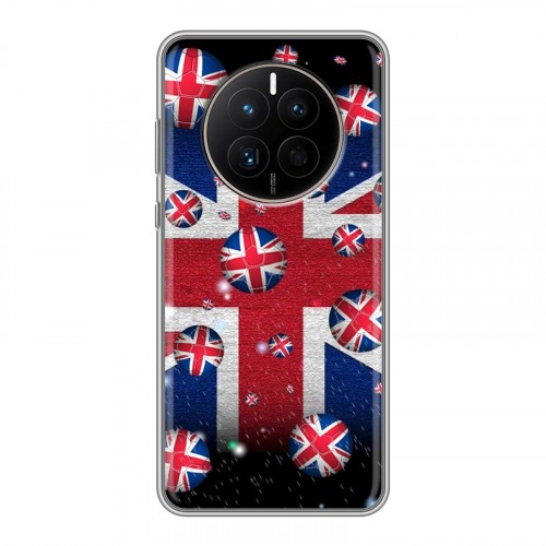 Дизайнерский силиконовый чехол для Huawei Mate 50 Флаг Британии