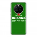 Дизайнерский пластиковый чехол для Huawei Mate 50 Heineken