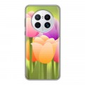Дизайнерский пластиковый чехол для Huawei Mate 50 Pro Романтик цветы