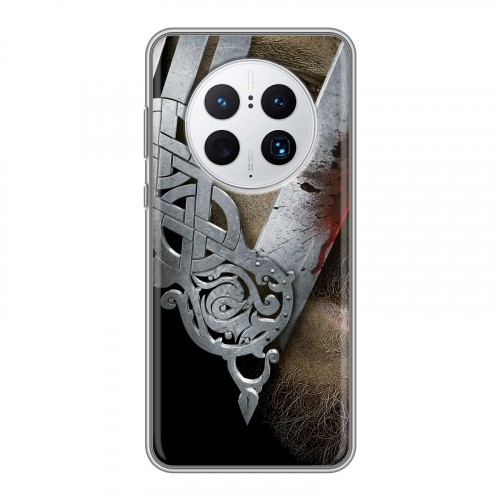 Дизайнерский силиконовый чехол для Huawei Mate 50 Pro викинги